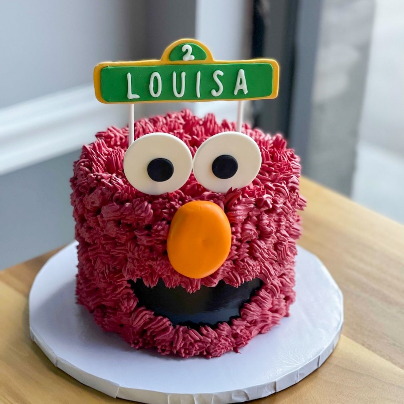 Elmo Themed Custom Cake