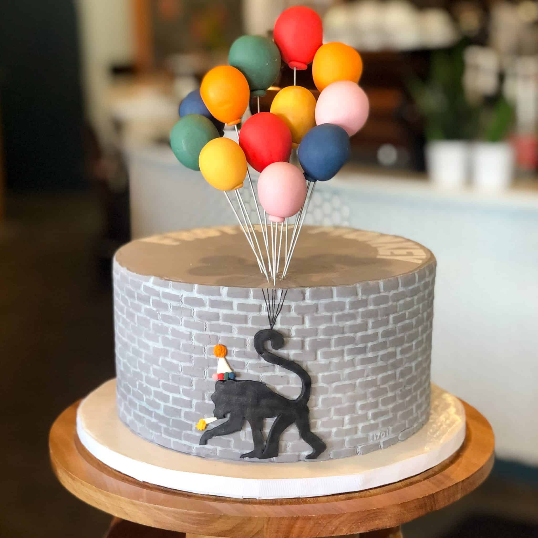 Brick Birthday Custom Cake