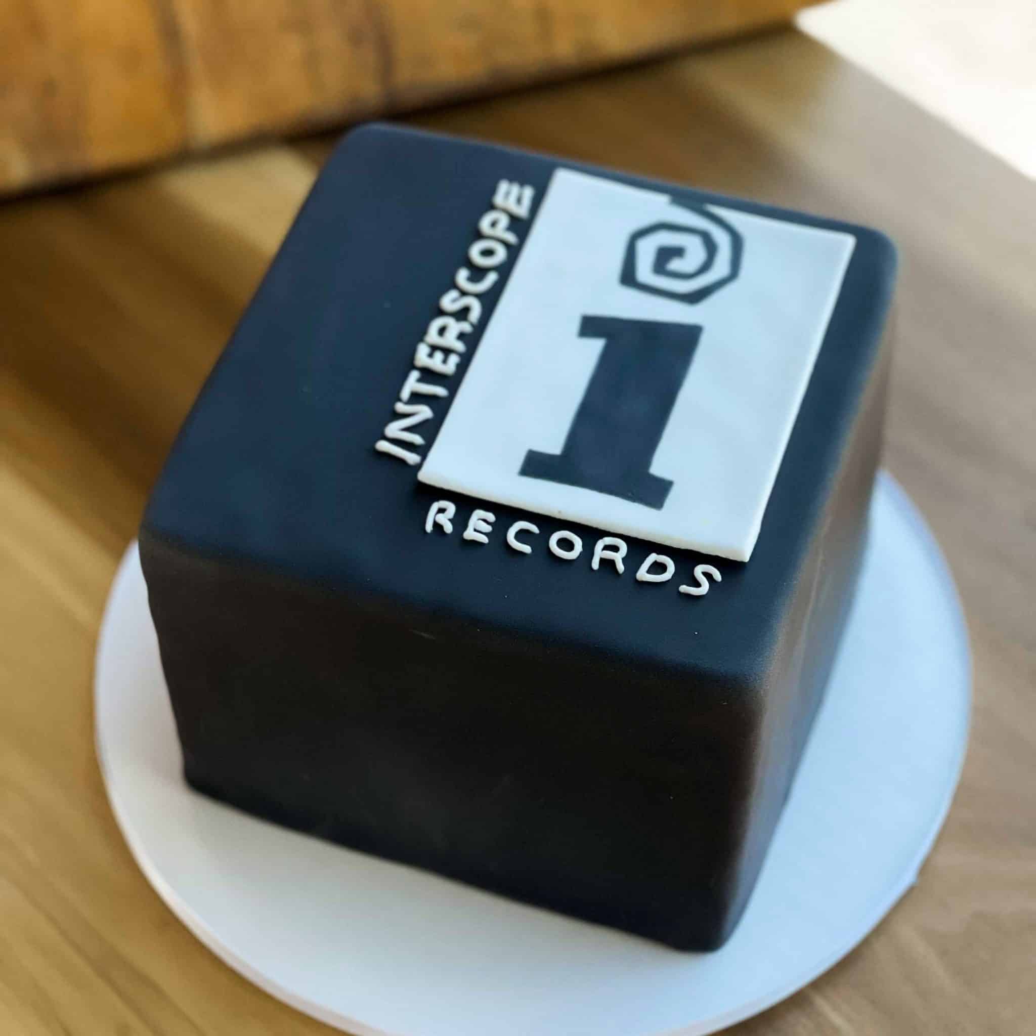 Interscope Records Custom Cake