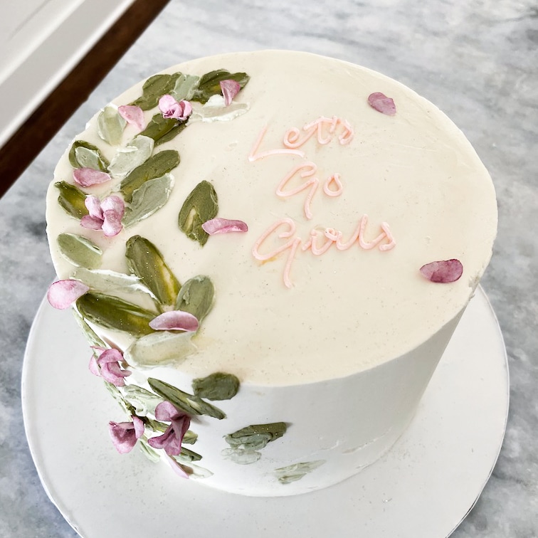 Let's Go Girls Themed Custom Cake