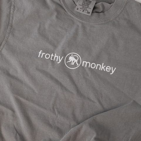 Frothy Monkey T-Shirt (Grey)