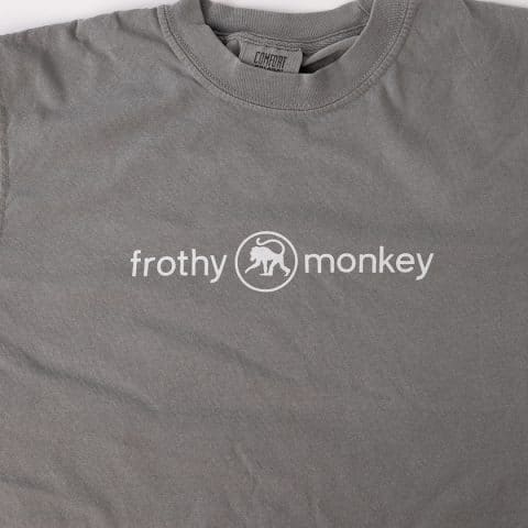 Frothy Monkey T-Shirt (Grey)