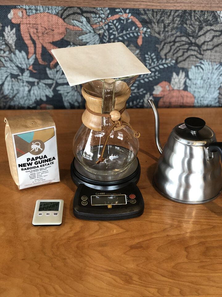 What you will need to brew a Chemex