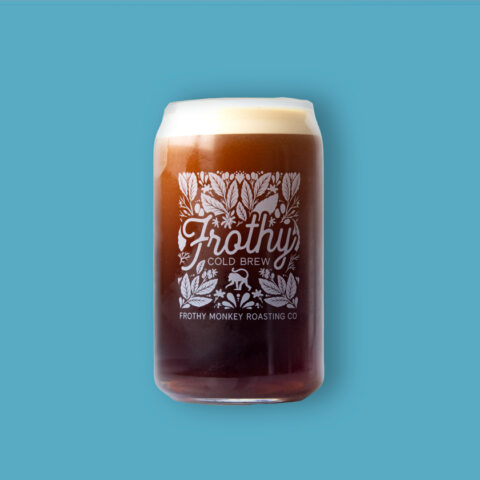 Cold Brew Can Glass (16oz)