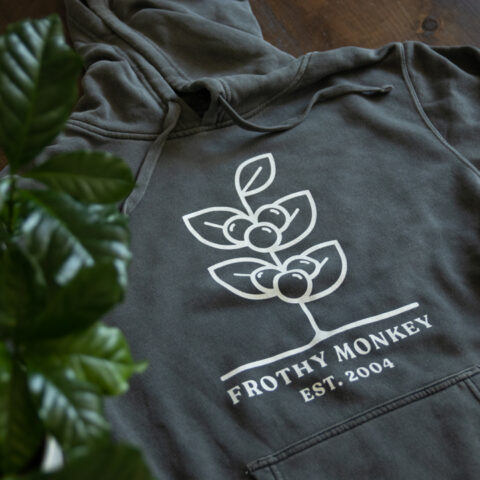 Frothy Monkey Pullover Hoodie (Pigment Black)