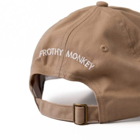 Frothy Monkey Dad Hat (Khaki)