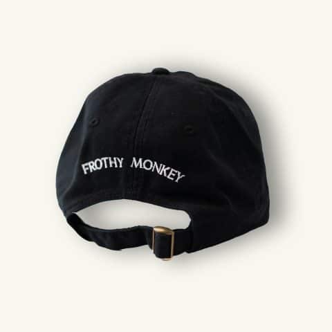 Frothy Monkey Dad Hat (Black)