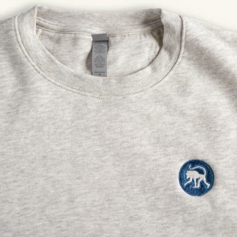 FM Logo Embroidered Sweatshirt (Oatmeal)