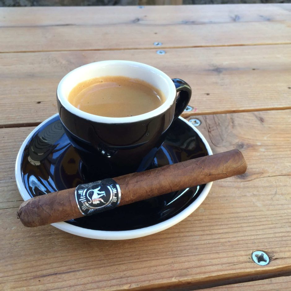 Frothy Monkey Cigars {blended to pair with espresso drinks}