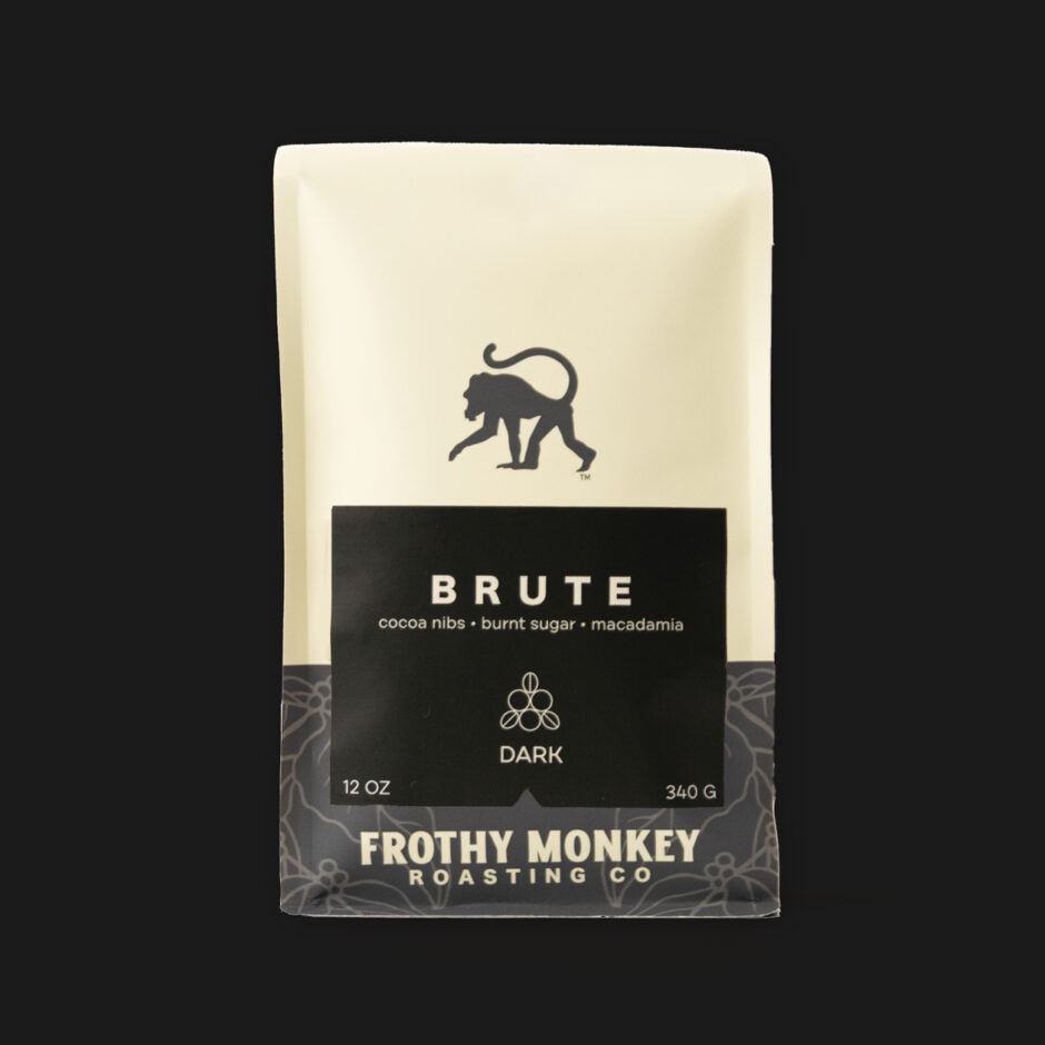 Brute French Roast coffee bag