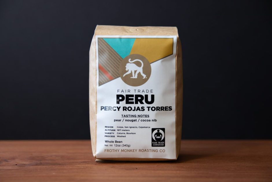 Peru Percy Rojas Torres Fair Trade Coffee
