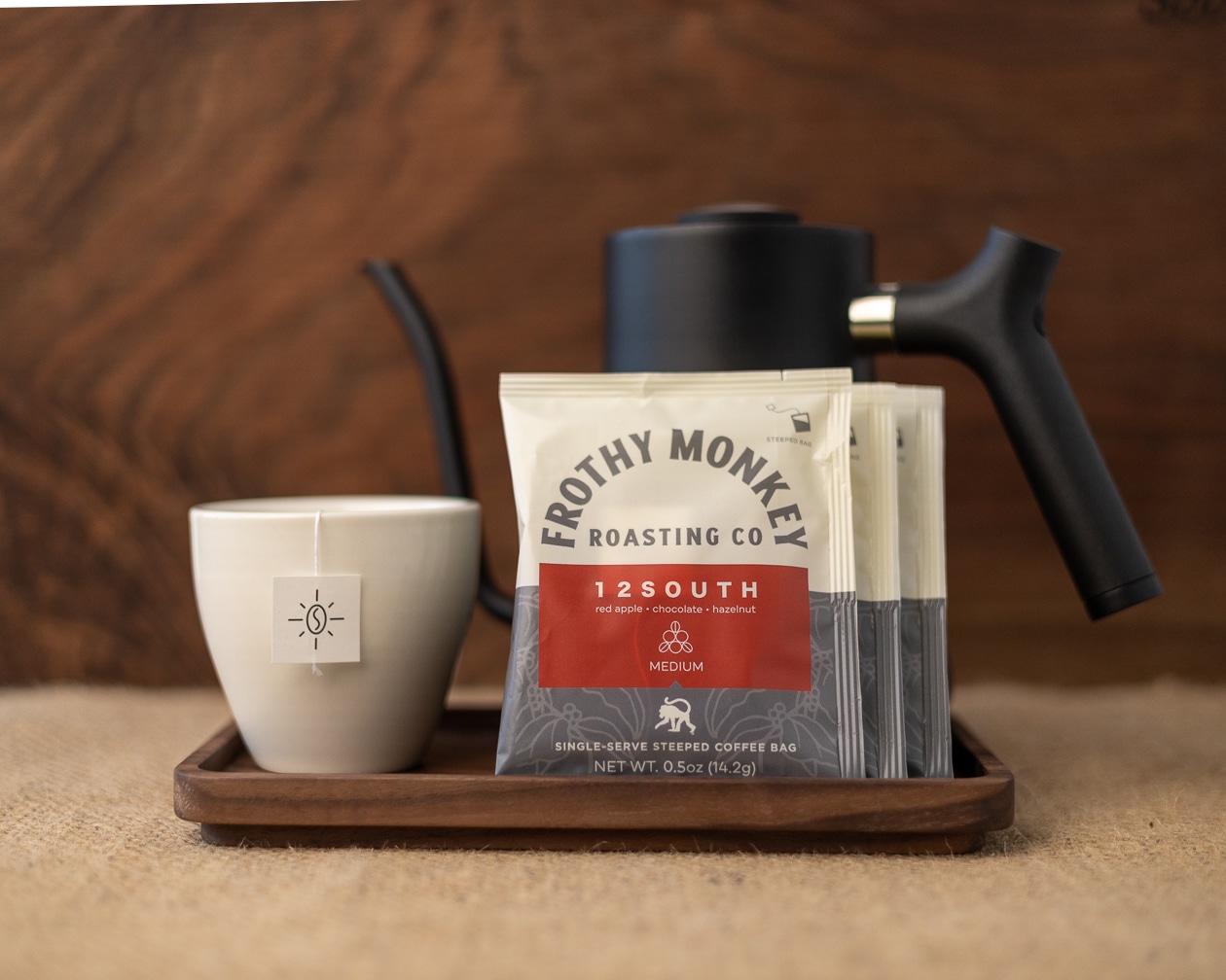 SingleServe Coffee Frothy Monkey