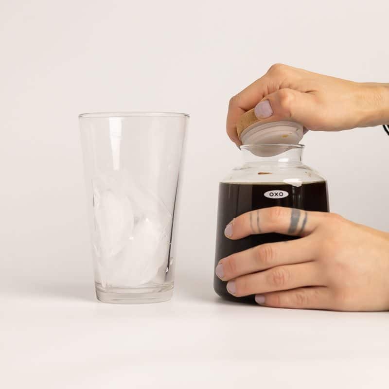 My coffee lab. OXO cold brewer and OXO burr grinder + this weeks  experimental beans. : r/coldbrew