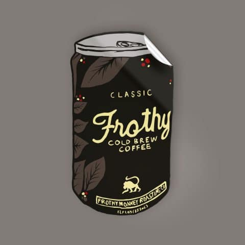 Frothy Cold Brew Coffee 3.5