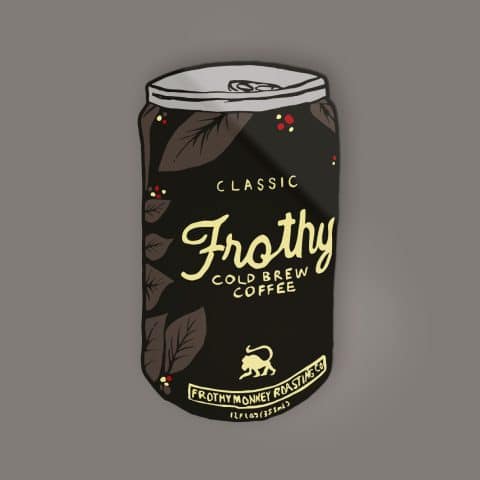 Frothy Cold Brew Coffee 3.15