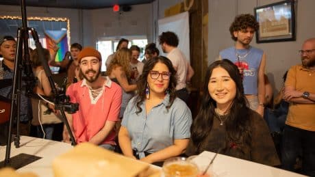 Judges from the 2022 Latte Art Throwdown