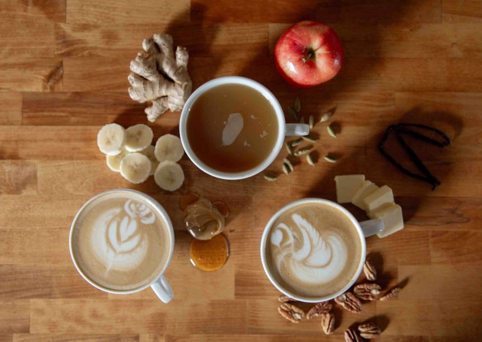 Fall and Winter Seasonal Drinks at Frothy Monkey 2023
