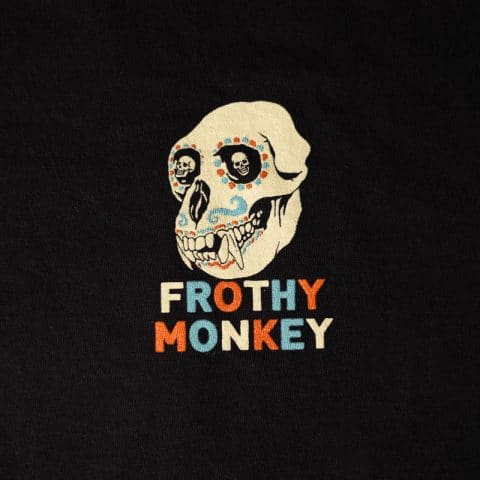Frothy Monkey Dia de Muertos Tee