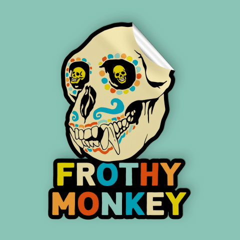 Frothy Monkey Día de Muertos 3.5