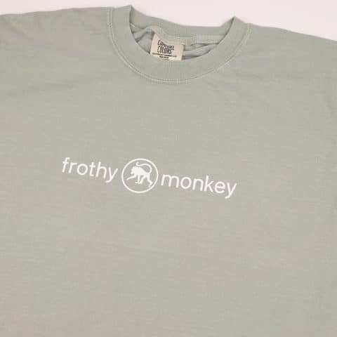 Frothy Monkey T-Shirt (Bay Green)