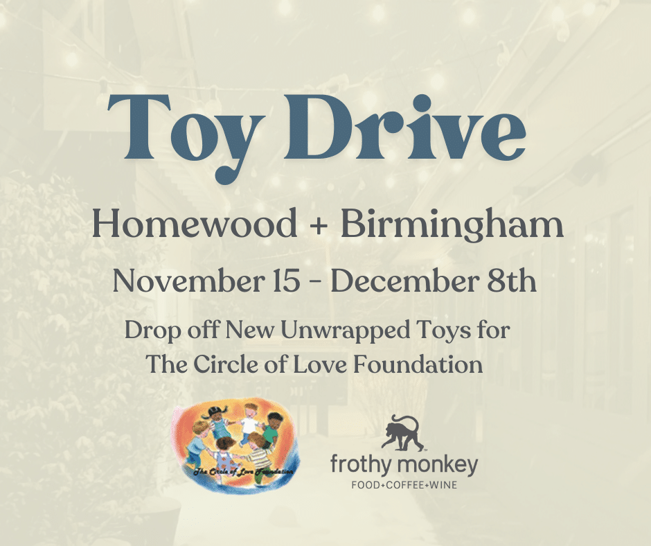 Circle of Love Toy Drive at Frothy Monkey